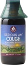 WishGarden Byliny Vážný kašel AM Soothing Syrup - Přírodní Bylin Daytime Non- Drowsy Cough Suppressant pro dospělé s Elderberry Calms Cough Reflex, Normalizuje Mucus Production, Otevře hrudník, 4oz