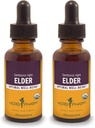 Herb Pharm Certified Organic Elder Liquid Extract - 1 Ounce (Balení po 2)