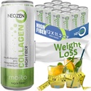 NEOZEN Kolagen Sparkling Drink with Dietary Fiber - Balanced Nutrients for Wellness - Sugar Free - Keto- Friendly - No Gluten - No Caffeine - 11.2 fl oz (12 Pack)