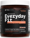 TRULEAN Každý den Fit voda Enhancer cukr zdarma Electrolyte Powder Drink BCAA Blend Keto Amino Acid dodatek Delicious Jahodová limonáda 30 Služeb (balení po 1)