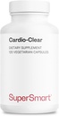 Supersmart - Cardio Clear (Česnek dodatek EDTA) - s kyselinou jablečnou, vápenatou disodnou EDTA, hořčík, bromelain current124; non-GMO & gluten zdarma - 120 Vegetariánské kapsle