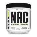 NutraBio N-Acetyl Cysteine Supplement (NAC) - 150 Grams Powder, 600mg Serving - Výkonný antioxidant - Imunitní podpora - No Fillers - Non- GMO - Gluten Free