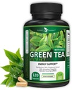 Potent Garden Green Tea Extract s EGCG Natural Energy, Mental Focus, Imunitní podpora, Antioxidant a zdravé srdce Formule, Non- GMO 120 Zelený čaj Extract Kapsle