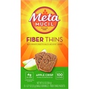 Metamucil MultiGrain Fiber Wafers Apple Crisp - 12 ct, balení po 2 ks