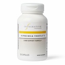 Integrační terapeutika Super Mléko Thistle X - Bylinný dodatek pro podporu zdraví jater s mléčným Thistle, Licorice Root Extract & More * - Gluten- Free & Dairy- 120 Kapsle (120 Služeb)