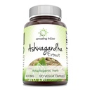 Úžasné Indie Ashwagandha 500 mg Veggie Kapsle dodatek 124; Vyrobeno s přírodní Ashwagandha 124; Non-GMO credi124; gluten zdarma (120 Počet)