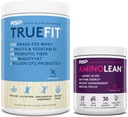 RSP NUTRION AminoLean Pre Workout Energy (BlackBerry Granátová 30 Servings) s TrueFit Protein Powder (Vanilla 2 LB)