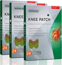Knee Patch 72 Pcs, pro úlevu od bolesti svalů v kloubech, krk a ramena, dlouhotrvající teplé kolenní záplaty
