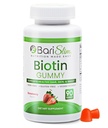 BariSlim Bariatric Vitamin Biotin Gummies - Speciálně upravený Gummy Vitamin pro pacienty po hubnutí Chirurgie - Snadné k digestu a Great Ochutnávání ovocných příchutí