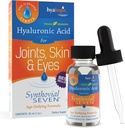 Hyalogická syntetická sedmá kyselina hyaluronová kapalná - HA společná podpora - Vegan - 1 oz
