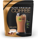 Chike Chai Latte High Protein Iced Coffee, 20 G Protein, 2 Shots Espresso, 1 G Sugar, Keto Friendly and Gluten Free, 14 Sluhy (16 Ounce)