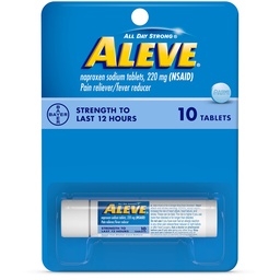 Aluve tablety s Naproxen Sodná sůl 220mg NSAID RelieverFever Reducer, 10 Počet