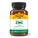 Country Life Target- Mins Zinek 50 mg 180 tablet - Zinek doplňky pro imunitní zdraví - Zinek 50mg - Zinek Podpora