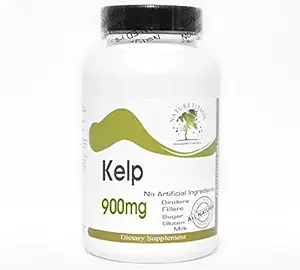 Kelp 900mg ~ 180 Kapsle - Žádné přísady ~ Naturetition doplňky