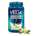 Vega Premium Protein + Supergreens - 20g protein, krémová vanilka, 25 Služební, Špenát, Kale, Alfalfa Grass, Brokolice, 0g Přidaný cukr, Non- GMO, Gluten Free, mlékárenské zdarma, 1,68 kg (Balení květen Vary)