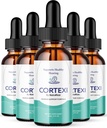 (5 Pack) Cortexi Drops, Cortexi Sluch Support Drops - Advanced Formule pro zdraví sluchu, Cortexin Drops, Cortexi 24, Doplněk Drops Maximální síla, Cortexi Recenze (150 Servings)