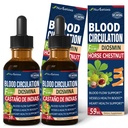 Krevní oběh Kapky, Oxid dusnatý dodatek pro krevní tok, Tlak a srdce Zdraví W / Koňské Chestnut Extract Liquid. Castaño de Indias y Diosmina para la Circulacion y Varices. 4 oz