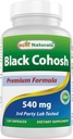 Nejlepší Naturals Black Cohosh 540 mg 120 Kapsle