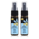 Comvita Bee Propolis Krční sprej - Natural Immunication Support, Soothing Mint Flavor s Novým Zélandem UMF 10 + Manuka Honey, Antioxidant, Dietní dodatek - 0.7 fl oz, Pack of 2