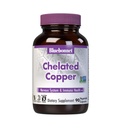 Bluebonnet Nutrition Albion Chelated Copper, 3 mg mědi, pro nervový systém a imunitní zdraví *, Soy- Free, gluten- Free, Non-GMO, Kosher Certified, Dairy- Free, Vegan, 90 Zeleninové kapsle, 90 Služeb