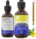Mullein Leaf Extract - Mullein Drops - Lung Cleanse - Doplněk pro podporu dýchacího systému a zdravé bahno - Verbascum Densiflorum - 2 oz