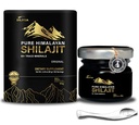 Shilajit Pure Himalayan Organic Shilajit Resin- Gold + Stupeň s 85 + stopové minerály s 75% Fulvic acid, Celková energie a imunitní podpora, Pure Shilajit pro muže a ženy, 65g