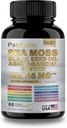 Sea Moss Black Seed Oil Ashwagandha Ginger Vitamin C & D3 s Black Pepper pro muže a ženy
