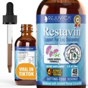Restituce - Advanced Leg Support Supplement - Liquid Delivery for Better Absorption - Vitamin C, Žehlička, Valerian, Turmeric, Magnesium & Více!
