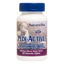 NaturesPlus Pedi-Active LECI-PS, DMAE Complex - 120 Žvýkací tablety - Smíšené Berry Flavor - Dětský Žvýkací doplněk, Promotes Brain Health, Focus - Vegetarian, Gluten- Free - 60 Služeb