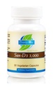 Priorita 1 Vitamíny Sun D3 3000 90 Vegetariánské kapsle - Nejbiologičtější forma vitaminu D (cholekalciferol). *
