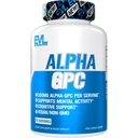 Nootropní Alfa GPC Cholin dodatek - Alfa GPC 600 mg Nootroppics Brain Support Dodatek Acetylcholin Prekurzor a Mood Booster - EVL Nutrition for Memory and Focus Support