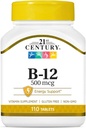 21. Století B- 12 500 mcg tablet, 110- počet (balení po 2)