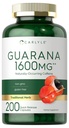 Carlyle Guarana Extract Kapsle 124; 1600mg Capsule 124; 200 Count Capsule 124; Přirozeně Occcurring Capheine Supplement Appendix 124; Non- GMO, gluten zdarma