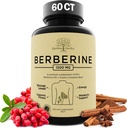 Berberine dodatek, Berberine 1200 Mg - Berberine HCL & Ceylon Skořice pro ženy a muže - Berberine Kapsle podporuje zdravý imunitní systém a řízení hmotnosti