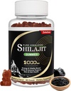 Shilajit Gummies, Pure Himalayan Shilajit Gummies for men, Formule s Rhodiola Rosea, Ginseng Root, Chaga, Vitamin D, Podpora energie, Imunity & Brain Health, Non- GMO, Vegan, 60 Počet