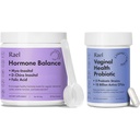Rael dodatek pro ženské Bundle - Hormonální bilance, plodnost a ovariální podpora (30 Day Supply) & Probiotika, trávicí Enzymy, Močové Tract Health (30 Day Supply)
