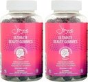 Joyce Giraud Ultimate Beauty Gummies, 60- Day Supply, Podporuje hydrataci pokožky a zdravou kůži Tone, 180 Gummies