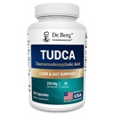 Doplněk Dr. Berg TUDCA (Tauroursodeoxycholická kyselina) - Výkonný vzorec pro zdraví jater, Bile Flow, Podpora žlučníku a stravitelné zdraví * - 30 Kapsle