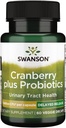 Swanson Cranberry Probiotic 5 miliard Cfu 60 Veg Kapsle