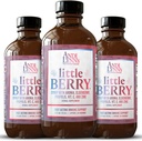Andi Lynn 's LittleBerry, Elderberry Sirup pro děti s vitaminem C & zinek, Fast- acting Imunitate Support Herbal Dodatek, 4 oz (3-Pack)