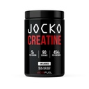 Jocko Fuel Creatine Monohydrát, čistý mikronizovaný prášek pro muže a ženy, podporuje růst svalů, síla, zotavení a kognitivní, bez příchutí, 450 Grams, 90 Služeb