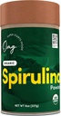 OMG! Superfoods Organic Spirulina Powder - 100% čisté, USDA Certified Organic - Dobrý zdroj železa, vitamin A & Vitamin B12. - 8 Ounces (1 balíček)...
