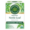 Tradiční léky Organic Nettle Leaf Bylinný čaj, podporuje společné zdraví a celkové Wellness, (balení po 1) - 16 Tea Bags