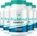 rize laboratoře ProMind Complex dodatek, Organic Memory Supporting Formule pro posílení mozku, Používá se k posílení paměti - balení 5 (300 kapslí)