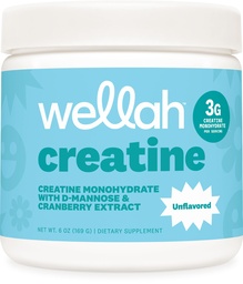 Wellah Creatine pro ženy (50 sluhů, bez příchutí) - Creatine Monohydrát s výtažkem z pampelišky a brusinky