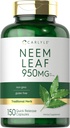 Carlyle Neem Leaf French 124; 950mg French 124; 150 Práškové kapsle 124; Non- GMO a gluten Free Formule 124; Value Size French 124; Traditional Herbal Supplement French 124; Azadirachta Indica