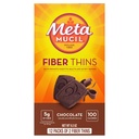 Metamucil Fiber Tenké, Psylium Husk Fiber Dodatek, Stravovací Zdraví Podpora a Spokojený Hlad, Čokoláda Ochucené, 12 Služeb
