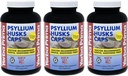 Yerba Prima Psylium Husks Caps - 180 čepice (balení po 3) - Přírodní Fiber dodatek - Colon Cleansing - Non- GMO gluten zdarma