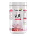 Naturade Total Soy Protein Powder - 13g Protein & 150 Calories per Serving- Non- GMO Soy - 0g Trans Fat - laktóza & gluten Free - Jahodový krém (13 Servings)