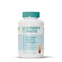 SmartyPants Prenatal Vitamíny pro ženy, Multivitamin Gummies: Omega 3 Fish Oil (EPA / DHA), Biotin, Methylfolát, Vitamin D3, C, Vitamin B12, B6, A, K & Zinek, Inositol, 80 Počet (20 Day Supply)